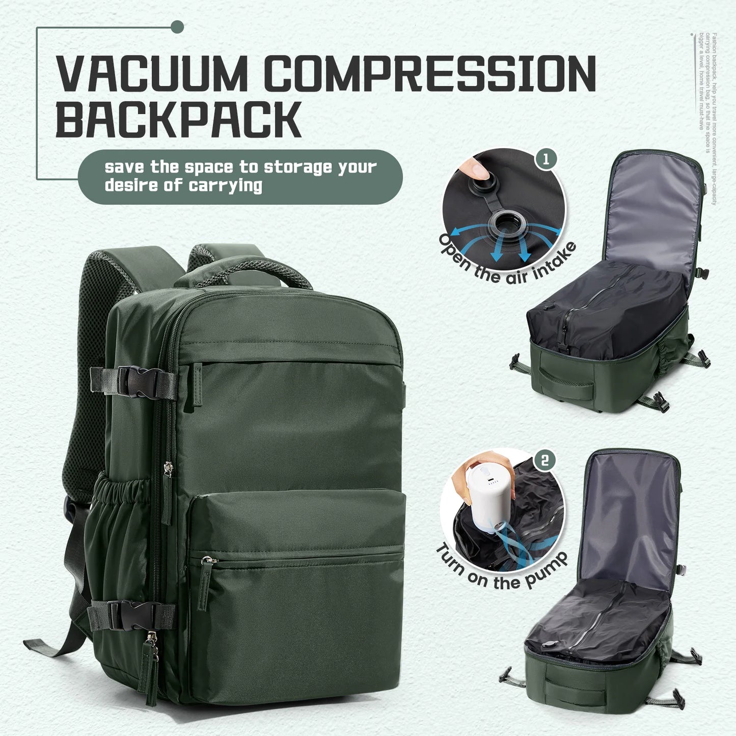 Paris Compression Backpack
