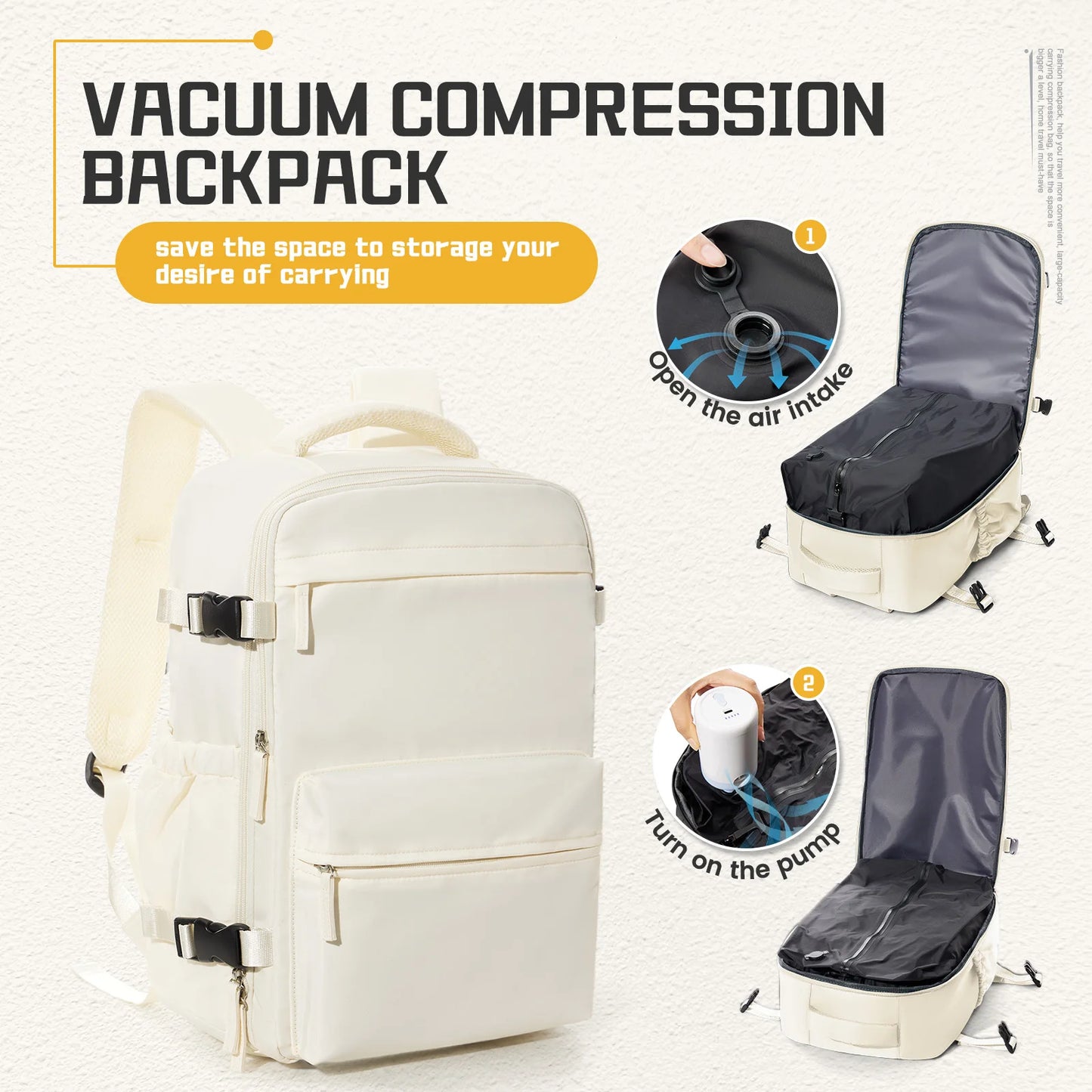 Paris Compression Backpack
