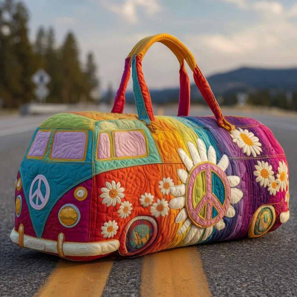 3D flowers Travel Tote