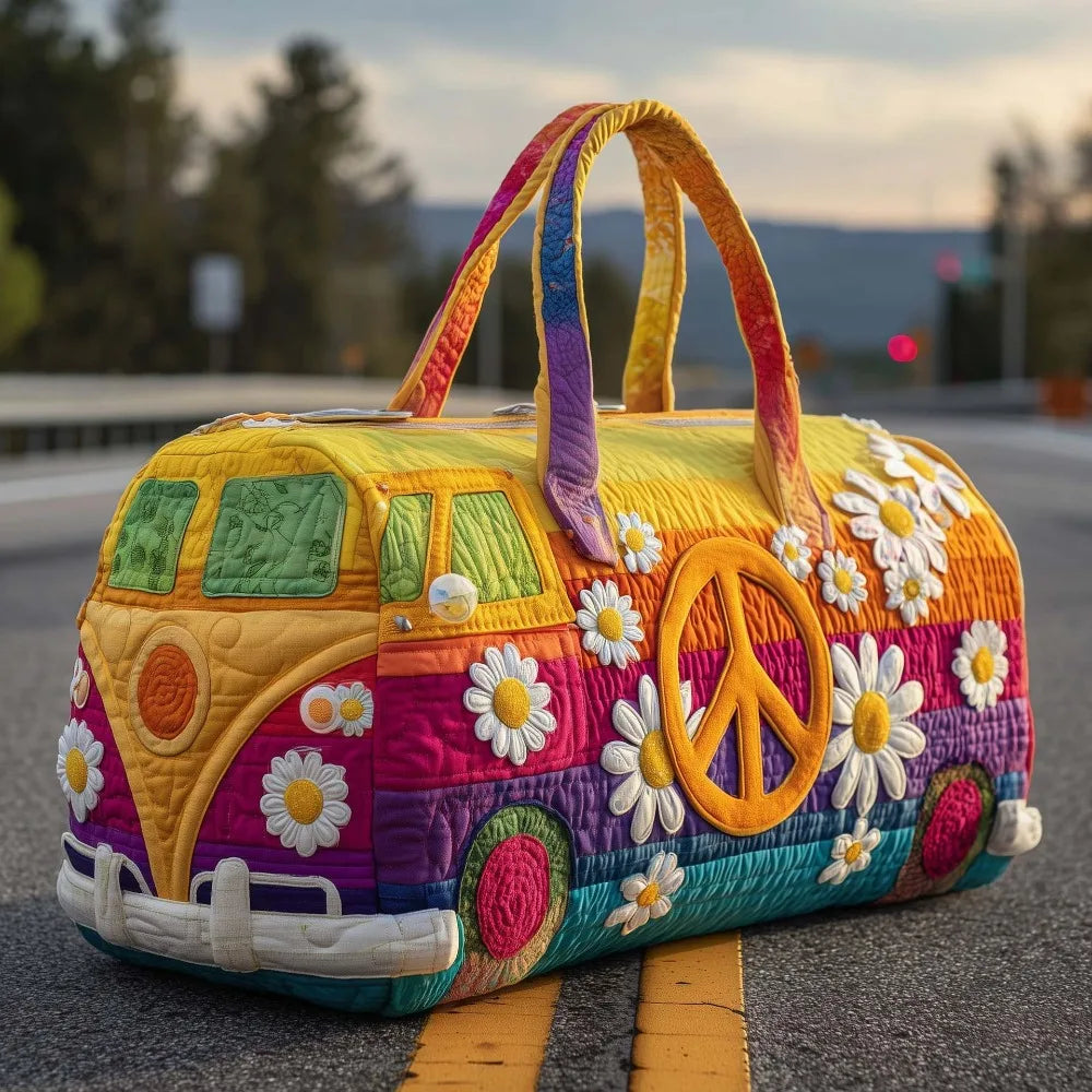 3D flowers Travel Tote