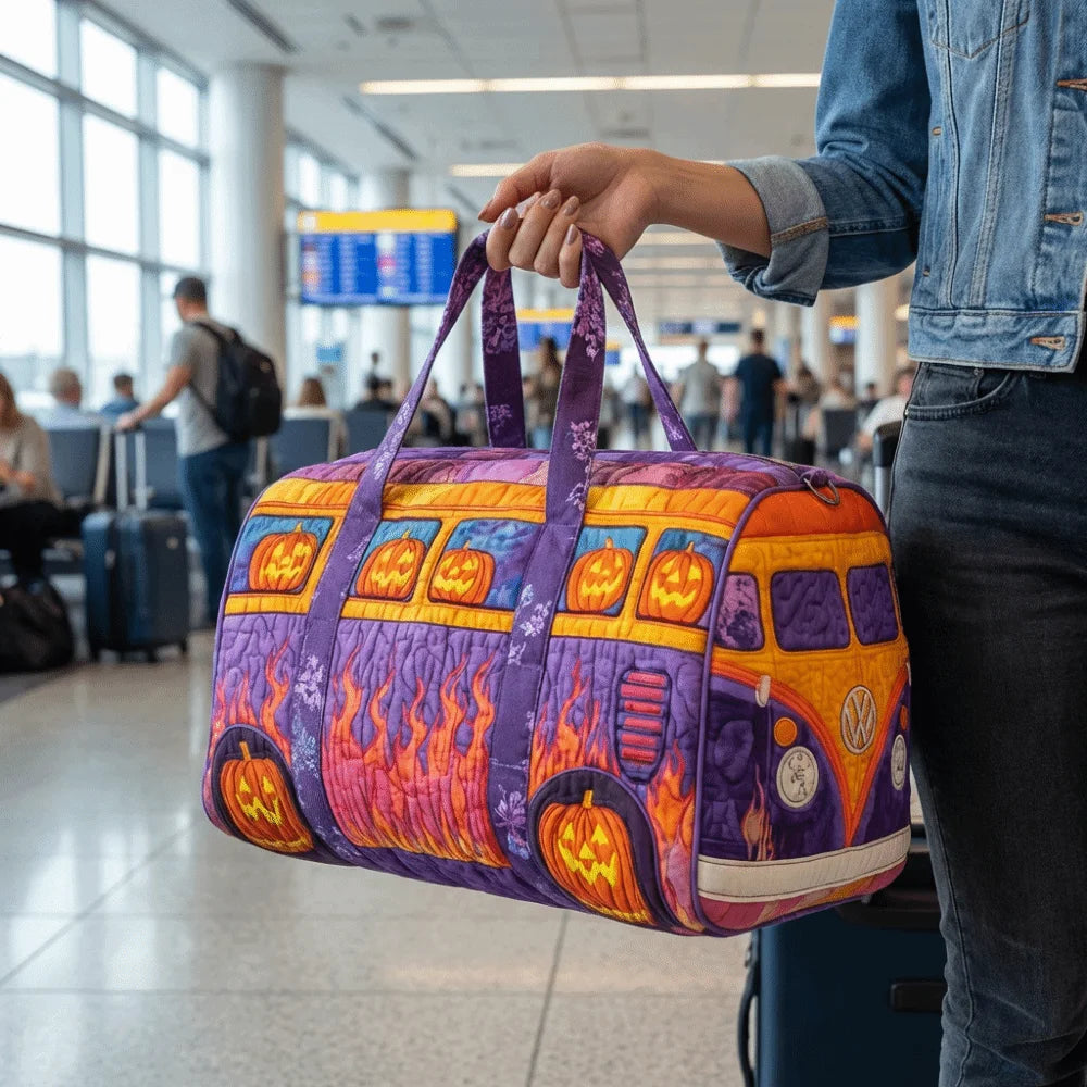 Forest Quilted Adventure Duffel
