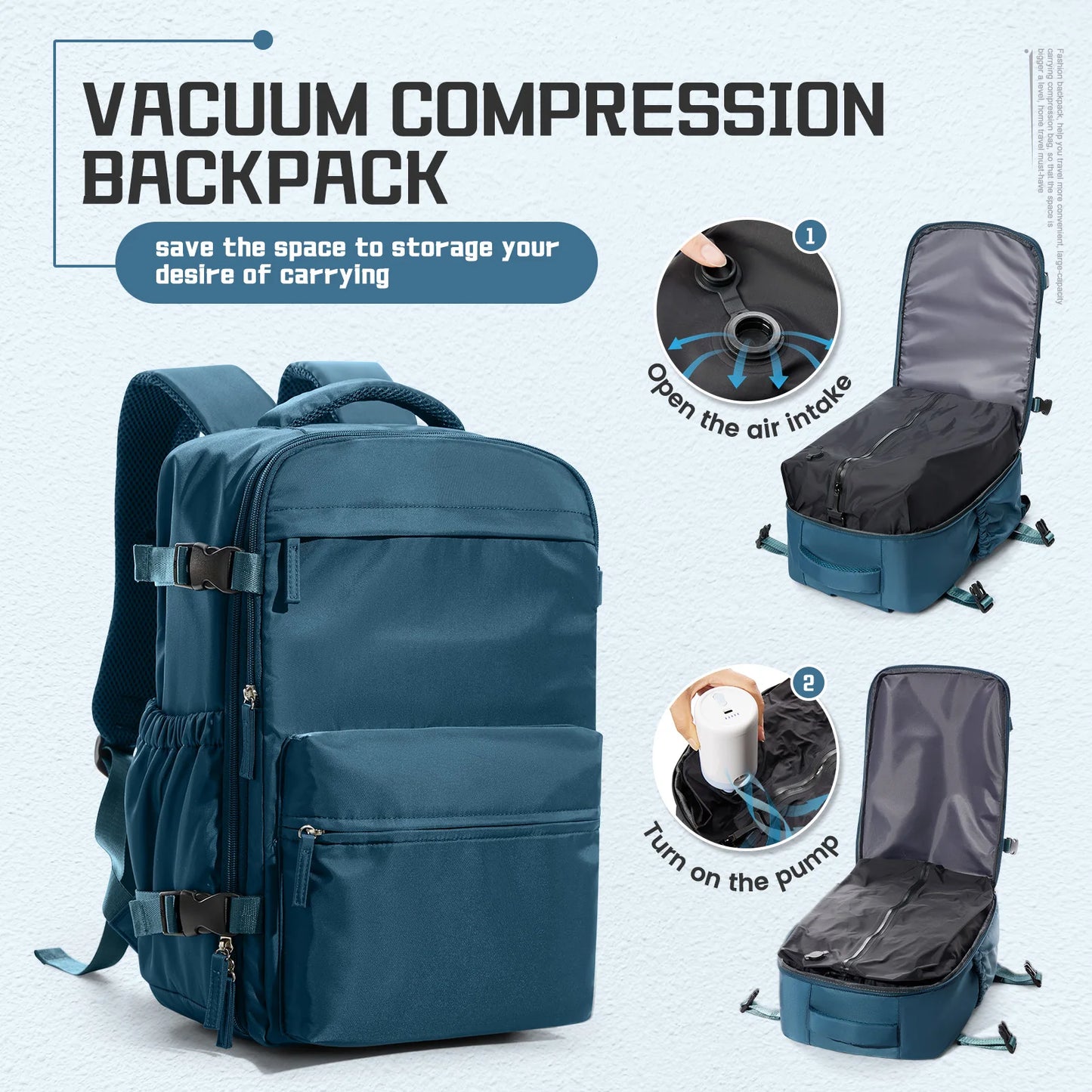 Paris Compression Backpack