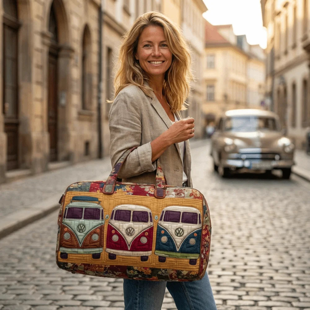 Forest Quilted Adventure Duffel