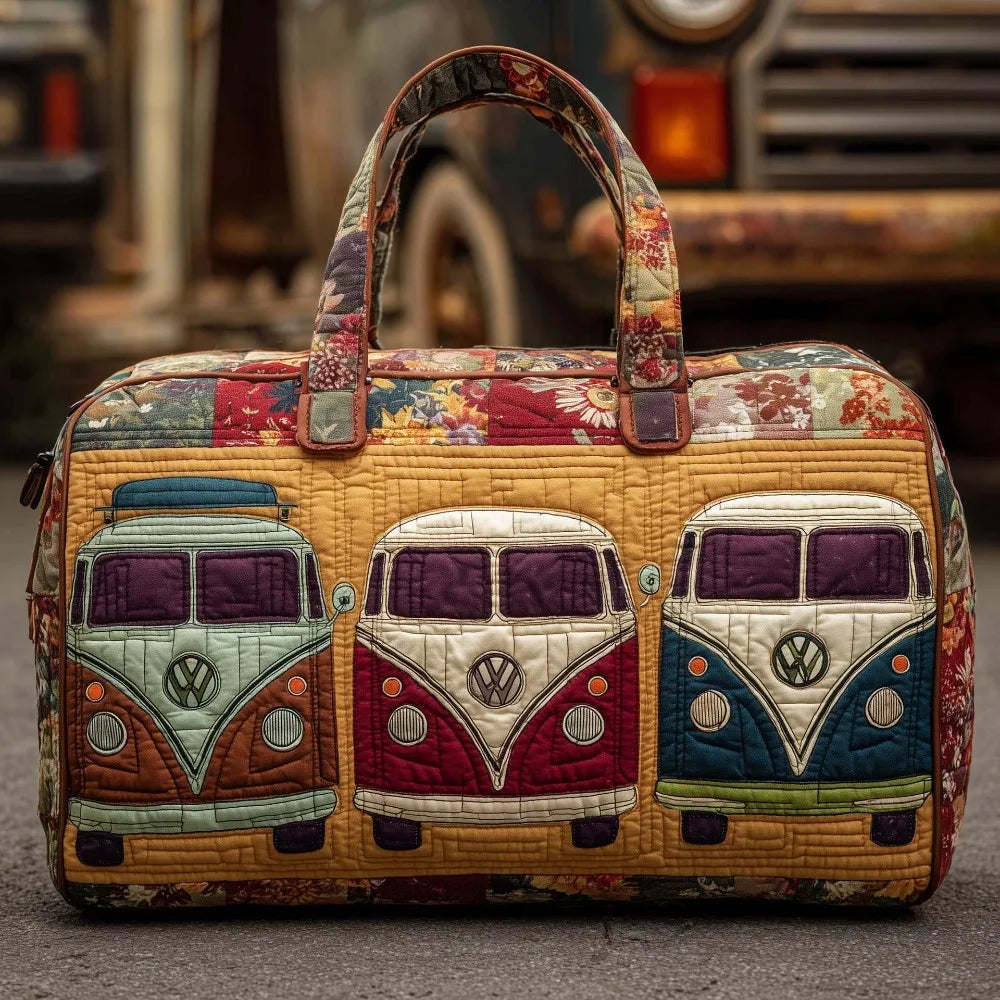 Forest Quilted Adventure Duffel