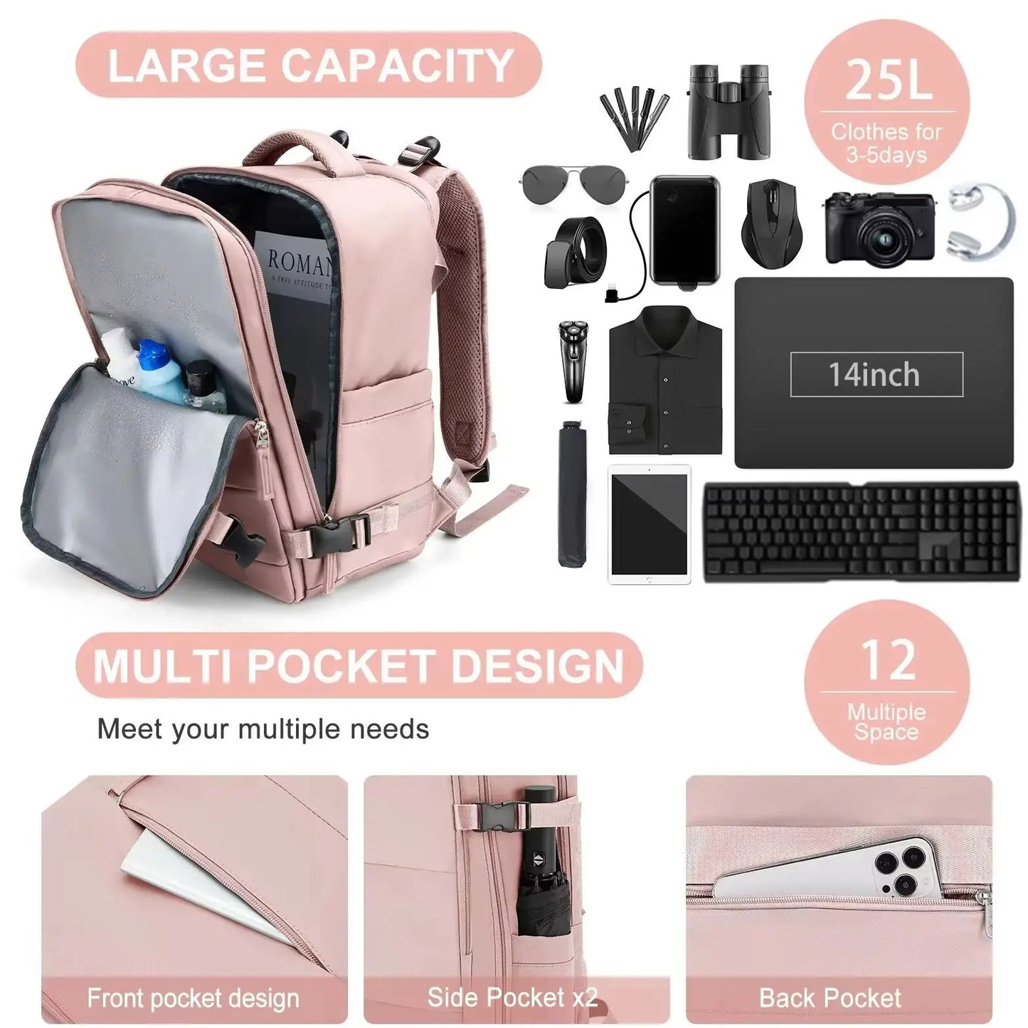 Cannes 3-Piece Luggage Set