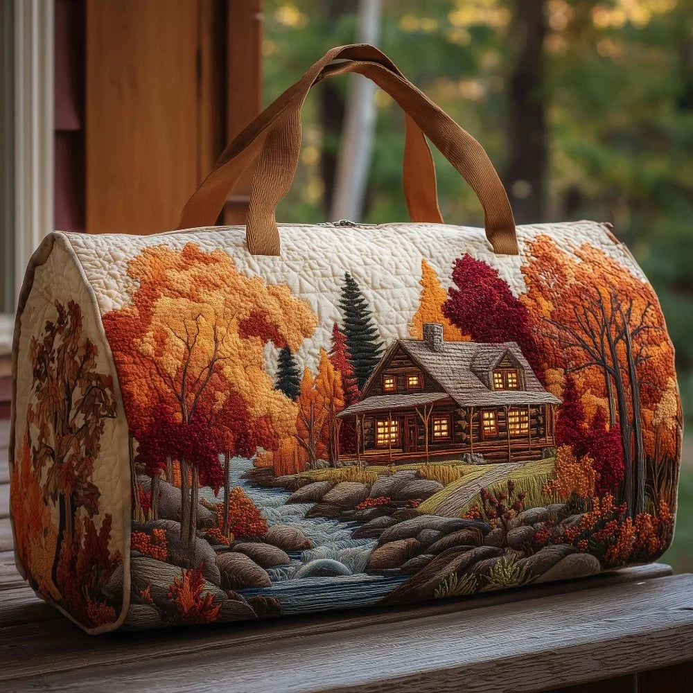 Forest Quilted Adventure Duffel