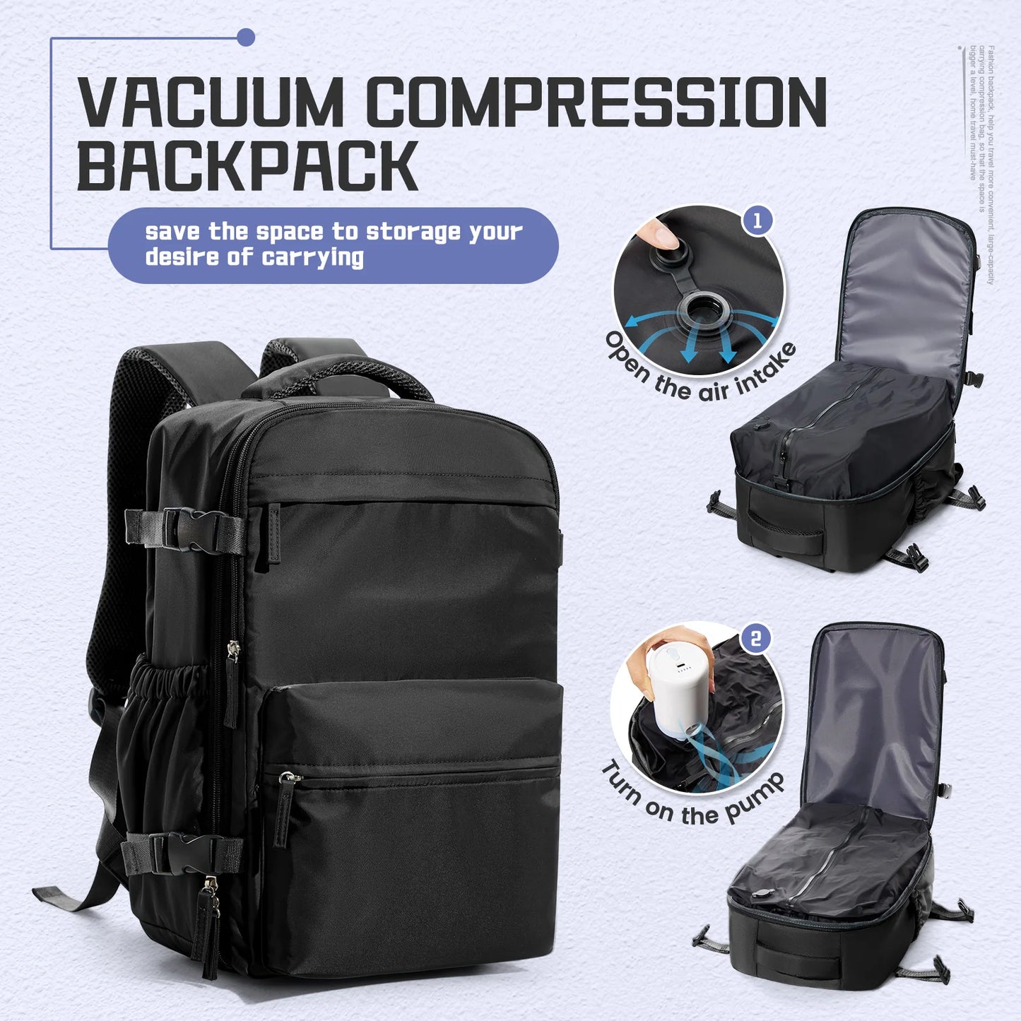 Paris Compression Backpack